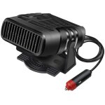 Chauffage de voiture portable en c�ramique 12v cc avec ventilateur chauffant, d�sembueur et d�givrage ...