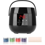 Chauffe - cire intelligent avec cran led - mini appareil  cire - contrle de temprature prcis - kit ...