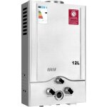 Chauffe - eau  gaz 12lpm, chauffe - eau instantan 24kw gpl avec une pression d'eau de dpart trs faible ...