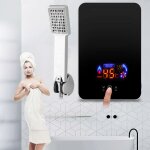 Chauffe - eau lectrique 30 - 55? chauffe - eau instantan avec salle de bain douche kit chauffe - eau ...