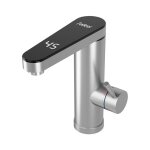 Coocheer - chauffe - eau �lectrique pour �vier, robinet d'eau chaude et froide en acier inoxydable, robinet ...