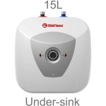 Chauffe - eau �lectrique hit pro 15l thermex, installation sous l'�vier arriv�es d'eau en haut