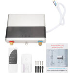 Chauffe - eau �lectrique instantan� 6000w 220v, maison cuisine salle de bains int�rieur chauffe - eau ...