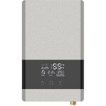 Chauffe eau electrique, chauffe eau instantane 6kw mini chauffe eau electrique sans r�servoir mural avec ...