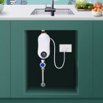 Chauffe - eau lectrique instantan mini chauffe - eau  affichage digital 5500w