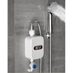Chauffe - eau lectrique instantan mini chauffe - eau mini chauffage rapide 3500w 230v avec protection ...