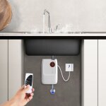 Chauffe - eau lectrique sans rservoir 5500 w, chauffe - eau lectrique 220 v avec affichage numrique, ...