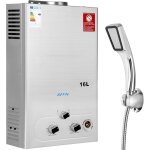 Chauffe - eau à gaz 16lpm, 32kw chauffe - eau à gaz gpl propane butane, pression d'eau de démarrage super ... Chauffe - eau à gaz 16lpm, 32kw chauffe - eau à gaz gpl propane butane, pression d'eau de démarrage super ...