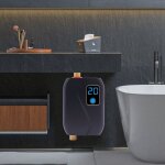 Chauffe - eau instantan lectrique eau chaude douche tankless 3500w salle de bain cuisine 25 - 50 c ...