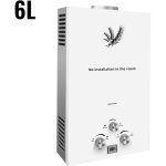 Chauffe - eau instantan� au gpl, 6 l, 12 kw, chauffe - eau au propane avec affichage led, s�curit� renforc�e ...