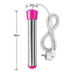 Chauffe - eau instantan submersible lectrique portatif de thermoplongeur de 1500w pour l'eau de piscine ...