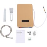 Chauffe - eau sans r�servoir, rev�tement en alliage nickel - chrome � chauffage instantan�, chauffage ...