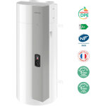Chauffe - eau thermodynamique calypso connect� vertical mural 150l atlantic