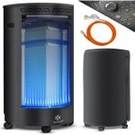 Kesser® chauffe - gaz céramique 4200 watts, chauffage radiant à gaz, avec détendeur / flexible de gaz, ... Kesser® chauffe - gaz céramique 4200 watts, chauffage radiant à gaz, avec détendeur / flexible de gaz, ...