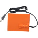 Chauffe - moteur en silicone 4 x 5 pouces pour voiture - auto - adh�sif, chauffe - carter d'huile pour ...