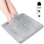 Chauffe - pieds chauffants d'hiver avec 6 r�glages de temp�rature et 4 minuteries, chauffe - pieds �lectrique ...