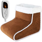 Chauffe pied, chausson chauffant, chauffe pied �lectrique avec 6 r�glages de temp�rature & 4 minuterie, ...