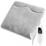 Chauffe - pieds et coussin chauffant �lectrique 2 en 1, 40x40 cm, 6 niveaux de chauffage avec arr�t automatiqu ...