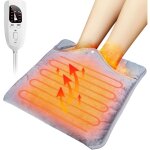 Chauffe - pieds electrique chanceli�re chauffante coussin chauffant 6 modes de chauffage 4 minuterie ...