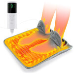 Chauffe - pieds electrique chanceli�re chauffante coussin chauffant 9 modes de chauffage 4 minuterie ...