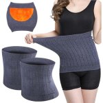 Chauffe - reins pour femmes, 2 pcs chauffe - dos pour femmes, ceinture lastique, chauffe - ventre, ceinture ...