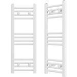 Granitan - chauffe salle de bain blanc double 30x80 cm calorifer new breno 85035992