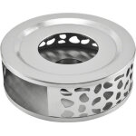 Chauffe - th�i�re en acier inoxydable teapot warmer chauffe plat avec bougie support bougie chauffe - ...