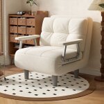 Fabulcozy chauffeuse canap� - lit fauteuil convertible 1 place - grand confort d�montable avec coussin, ...