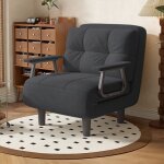 Fabulcozy chauffeuse canap� - lit fauteuil convertible 1 place - grand confort d�montable avec coussin, ...