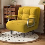 Fabulcozy chauffeuse canap� - lit fauteuil convertible 1 place - grand confort d�montable avec coussin, ...