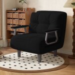 Fabulcozy chauffeuse canap� - lit fauteuil convertible 1 place - grand confort d�montable avec coussin, ...