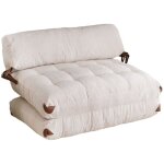 Chauffeuse convertible elena 2 places - blanc - 2 places