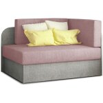 Chauffeuse / lit enfant zayah en tissu - rose Chauffeuse / lit enfant zayah en tissu - rose