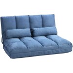 Homcom - chauffeuse - matelas d'appoint pliant - fauteuil convertible - inclinaison dossier rglable ...