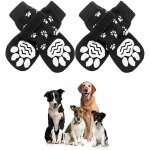 Chaussettes antid�rapantes chiens int�rieur pattes sol dur sangle ajustable