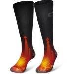 Chaussettes chauffantes rechargeables  temprature rglable pour plus de chaleur et de confort (l)