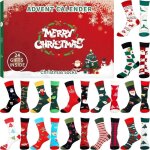 Chaussettes de noël, calendrier de l'avent, chaussettes de noël, 12 paires de chaussettes de noël avec ... Chaussettes de noël, calendrier de l'avent, chaussettes de noël, 12 paires de chaussettes de noël avec ...