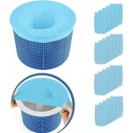 Chaussettes de skimmer de piscine, 20 pi�ces pool skimmer socks, chaussette filtre piscine, skimmer r�utilisab ...