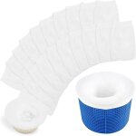 Chaussette skimmer piscine, 20pcs pool skimmer socks filtre skimmer piscine, prefiltre skimmer nylon ...