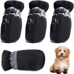 Yzmrbdqc - chaussures pour chien 4 pièces, bottes de protection des pattes avec sangles réfléchissantes, ... Yzmrbdqc - chaussures pour chien 4 pièces, bottes de protection des pattes avec sangles réfléchissantes, ...