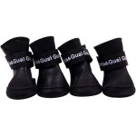 Chaussures chien bottes en silicone �tanche anti - d�rapant de protection pluie chaussures pour chien ...
