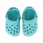 Chaussures tongs antid�rapantes pour animaux chiens chats sabots 1 paire bleu