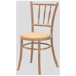 Chehoma - chaise lucie bois clair 42x40x89cm