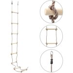 Torana - chelle de corde pour enfants 290 cm bois