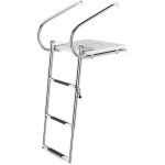 Helloshop26 - chelle de piscine pliable télescopique acier inoxydable 3 marches charge 227 kg 2 mains ... Helloshop26 - chelle de piscine pliable télescopique acier inoxydable 3 marches charge 227 kg 2 mains ...