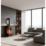 Chemin?arte - chemin�e �lectrique majestic 3d � poser au sol - effet flammes led - chauffage 2000w thermostat ...