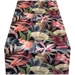 Chemin de table napperon 40x140 fleur floral printemps