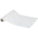 Chemin de table de no�l sapin effet velours