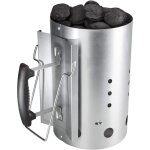 Chemine d'allumage avec poigne thermoplastique pour weber 7416, allume - feu rapide pour barbecue, ...