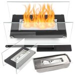 Chemin�e bio autonome fiamma gio pour la d�coration de jardin � la maison